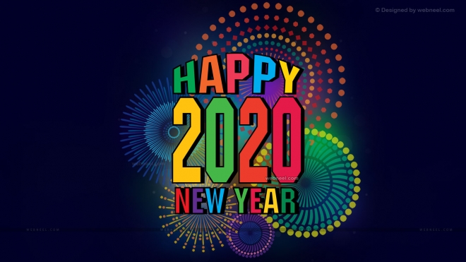 new year wallpaper 2020