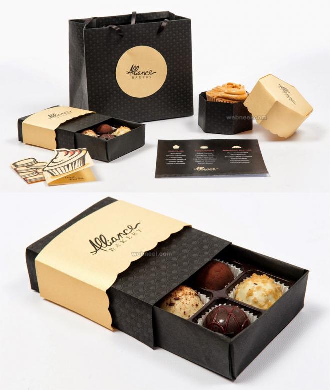 bakery sweets packaging design idea