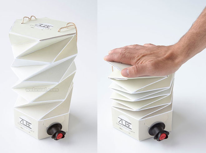 2 wine box packaging design idea