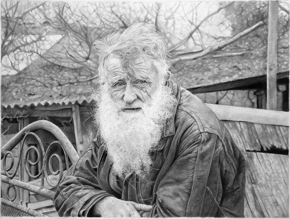 1 old man derwent art contest