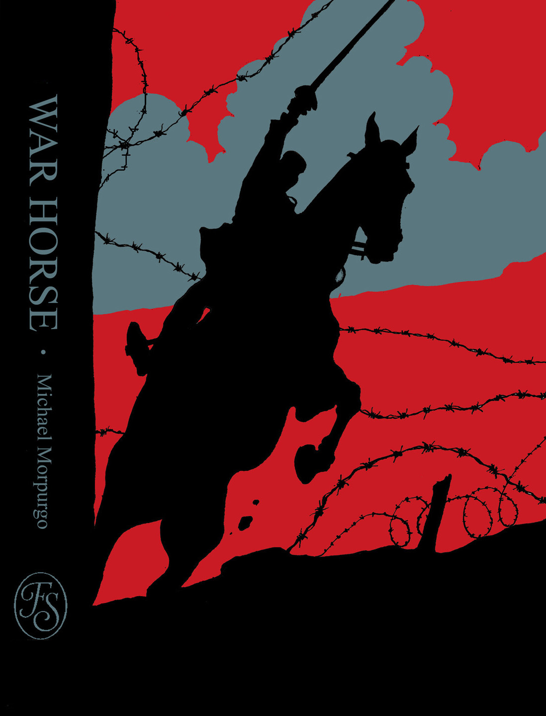 1 war horse binding design by alan marks