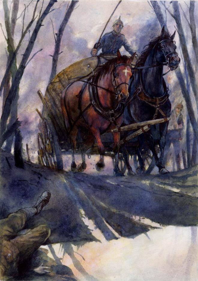 war horse book illustration
