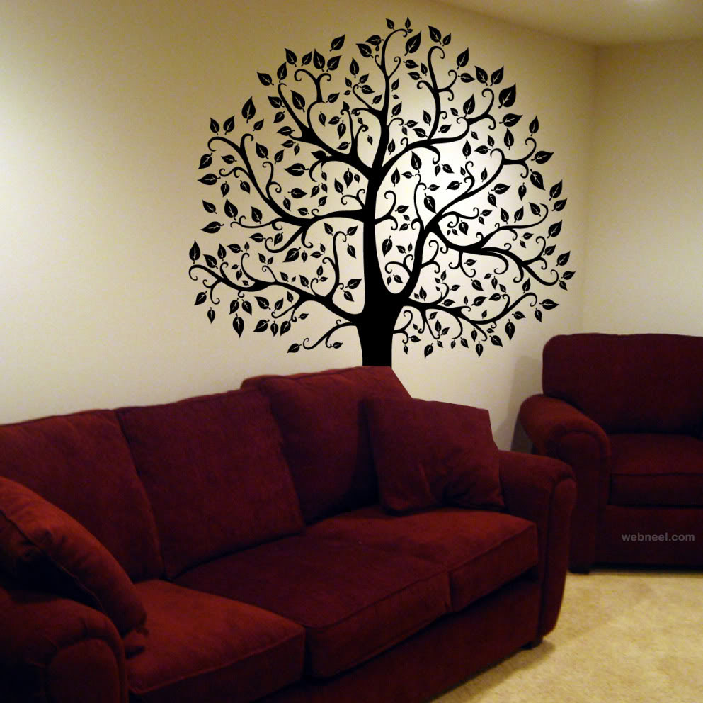 18 tree wall art ideas decals