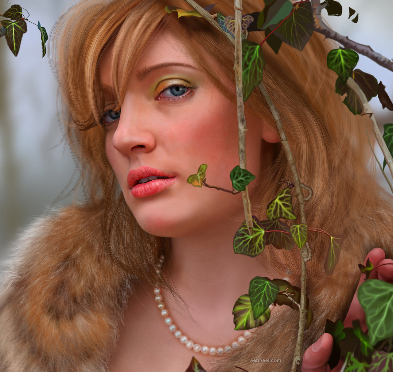 6 realistic digital painting by newberry