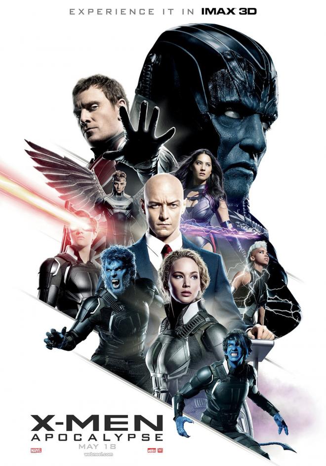 xmen apocalypse movie poster design