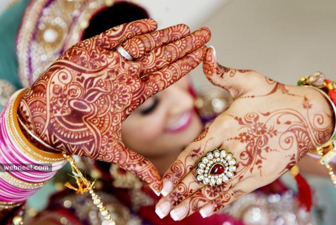 bridal mehndi designs simple