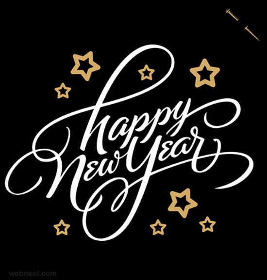 19 new year greeting card
