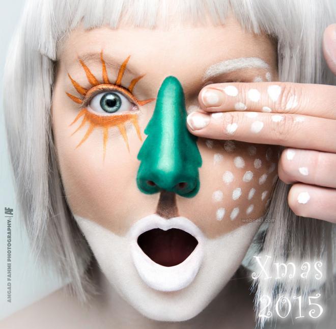 christmas face painting