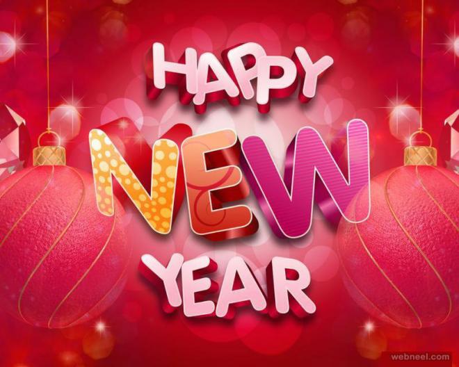 new year greeting card new year greeting card