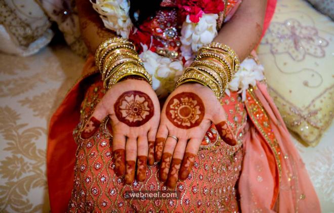 simple bridal mehndi designs