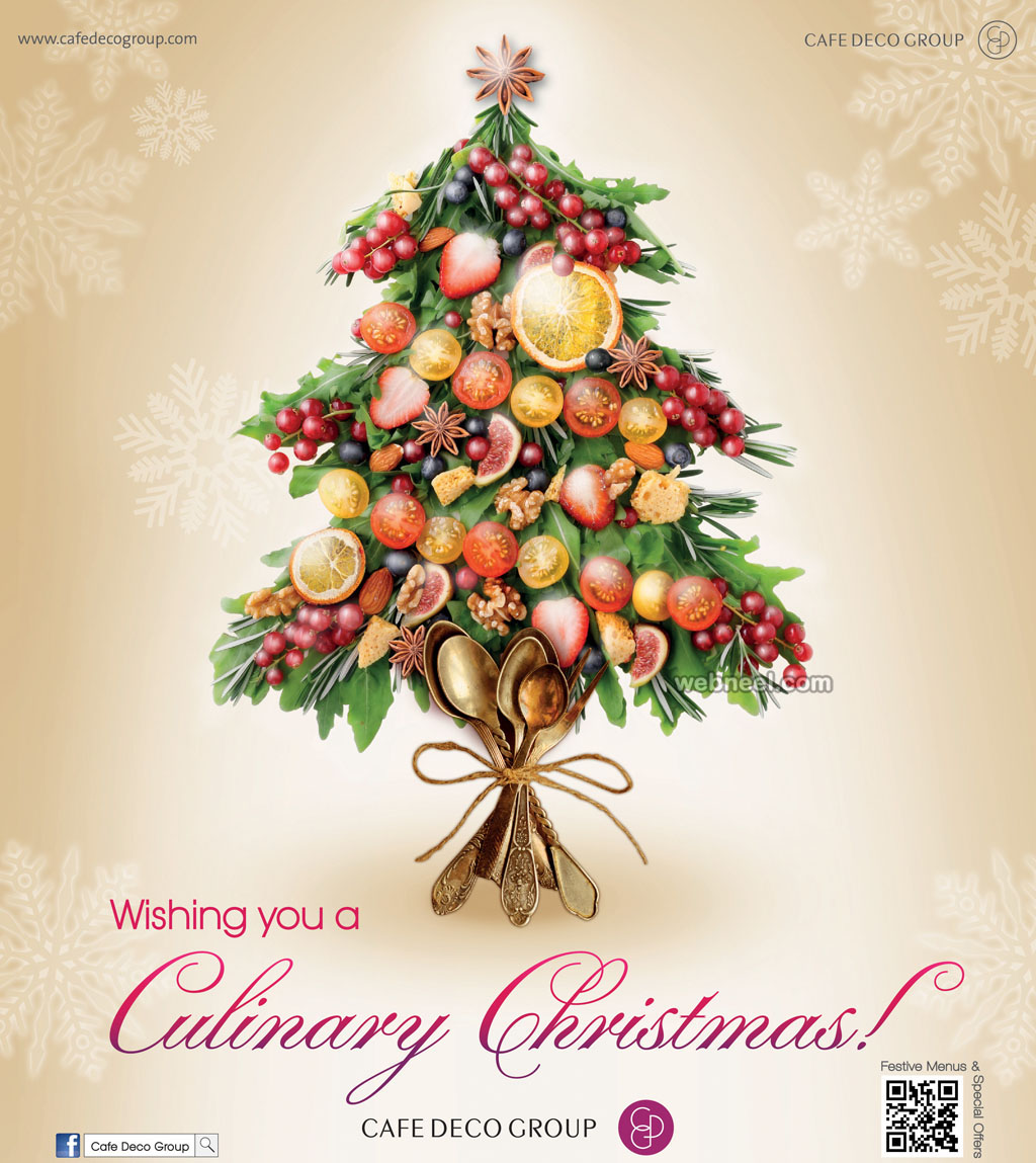 5 culinary christmas advertising ideas
