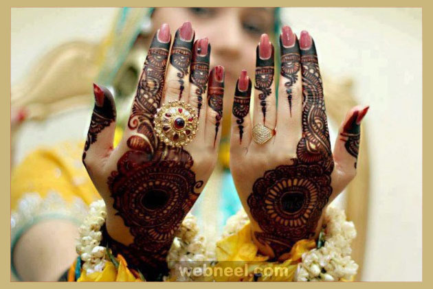 9 pakistani bridal mehndi designs
