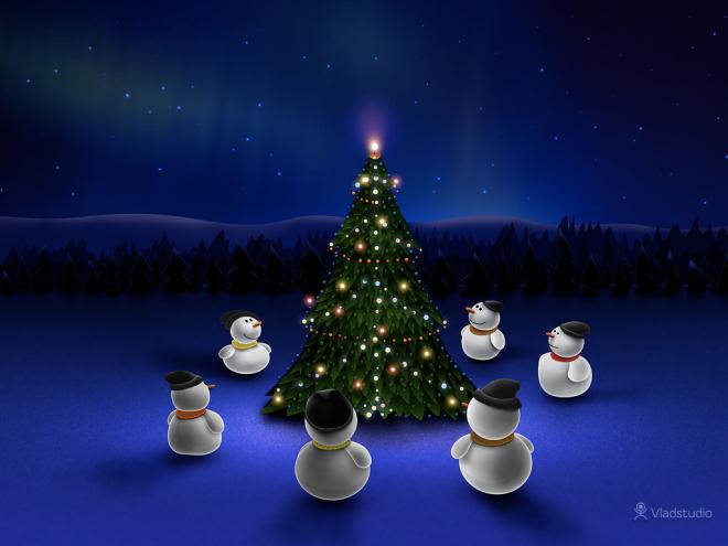 christmas winter wallpaper