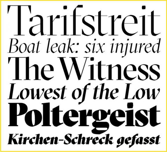 typeface design competition