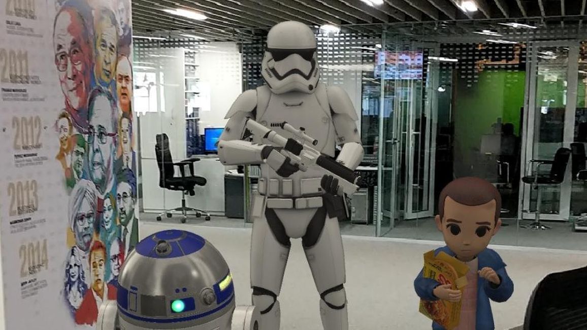 5 google augmented reality stickers