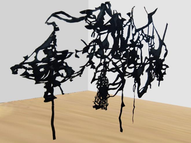 black side aesthetica art