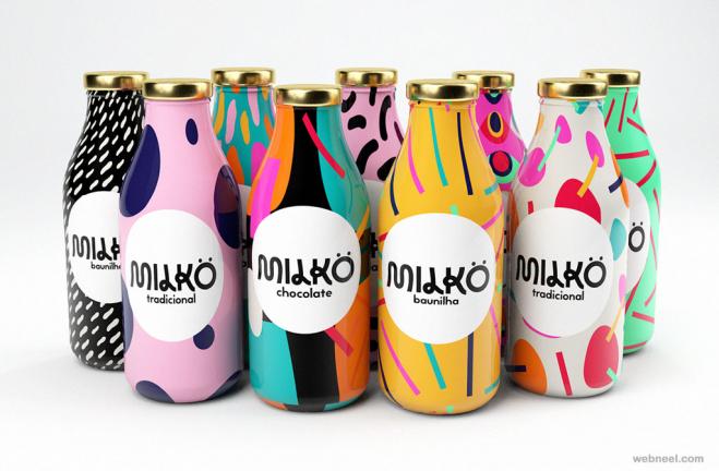 milko branding design