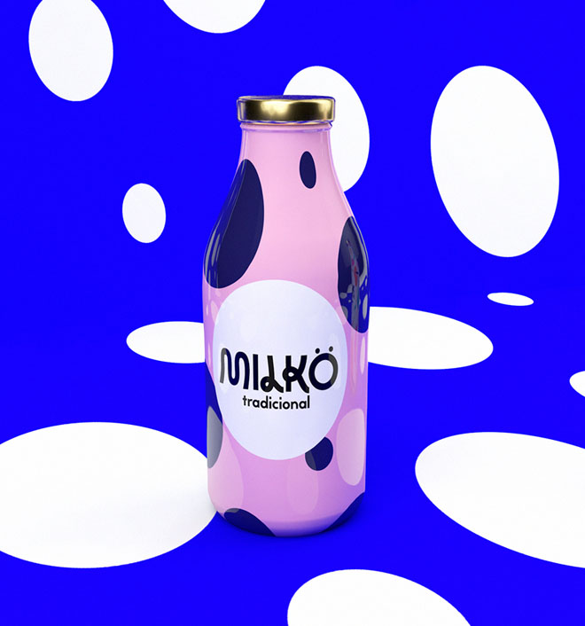2 milko branding design by giovaniflores