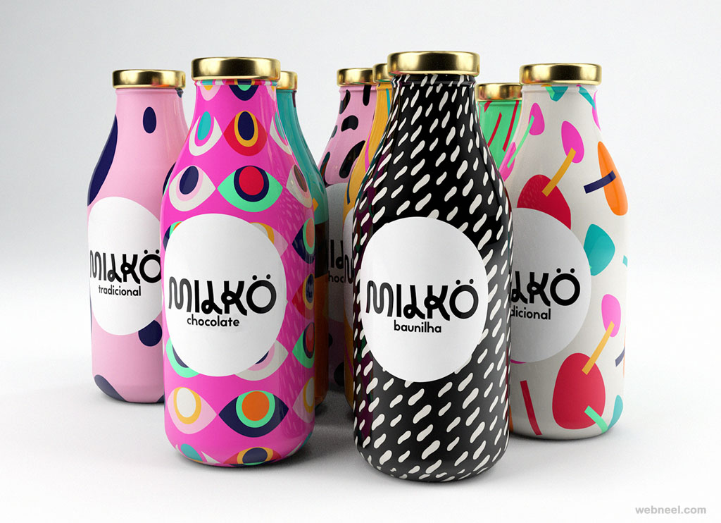 5 milko branding design by giovaniflores