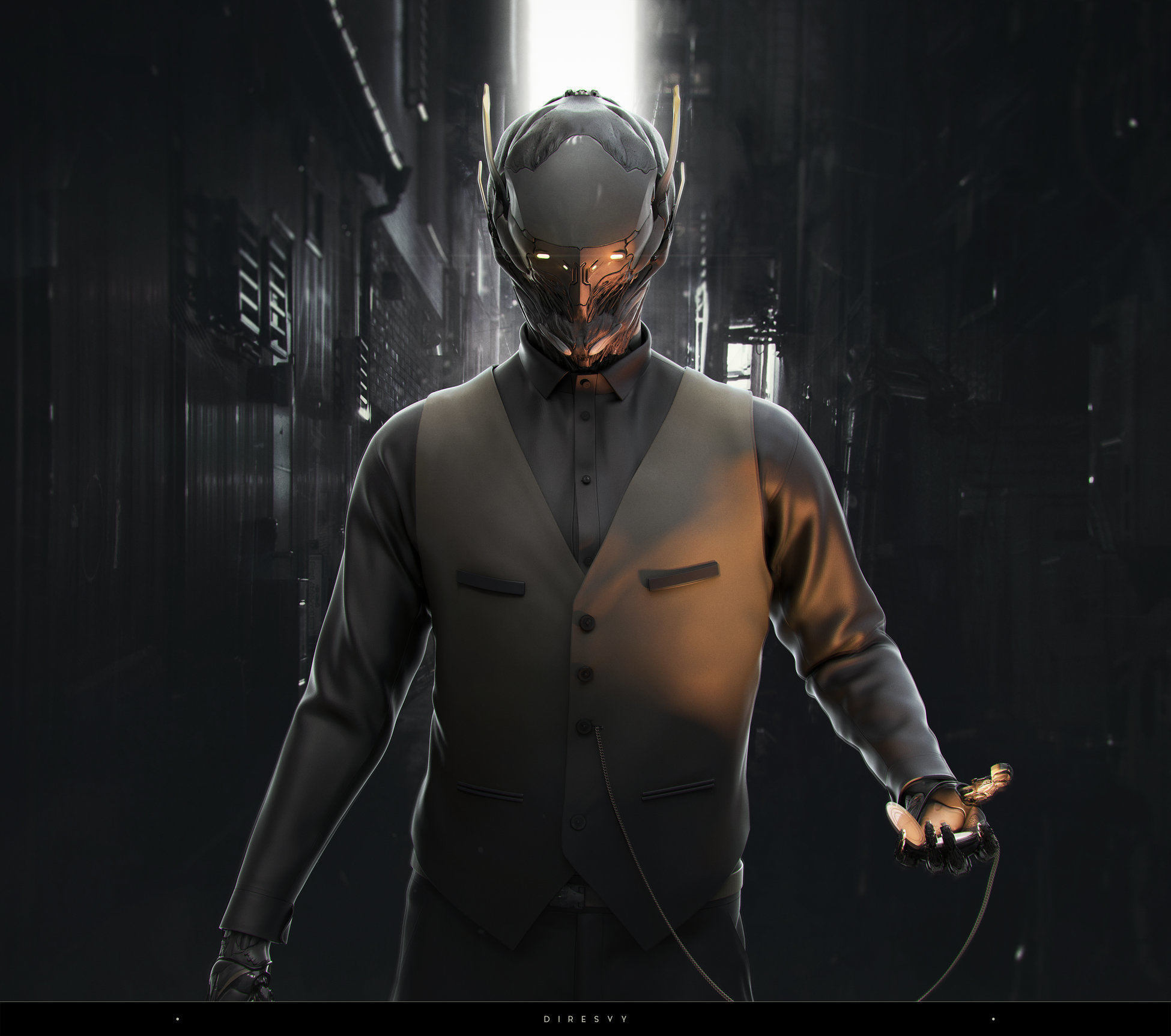 6 gangsta 3d robot model daz studio by vladislav semin