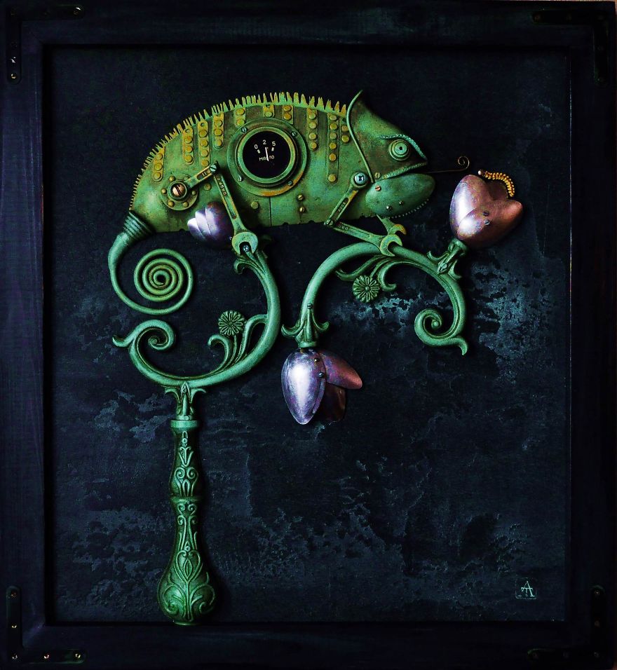 1 steampunk artwork by arturas