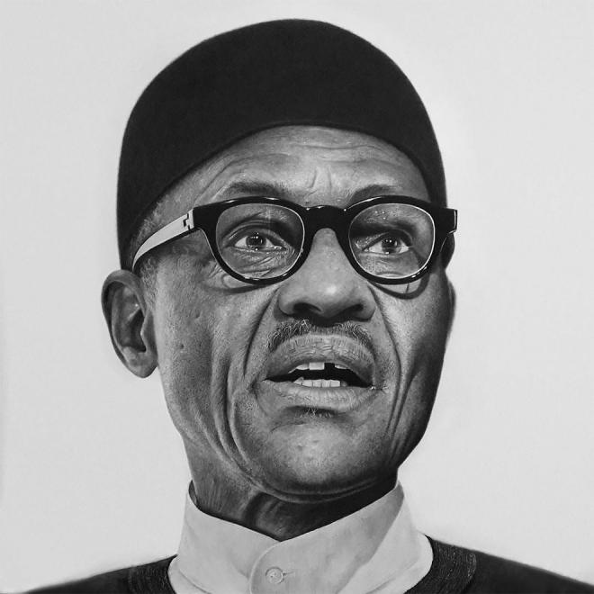 hyper realistic pencil drawing