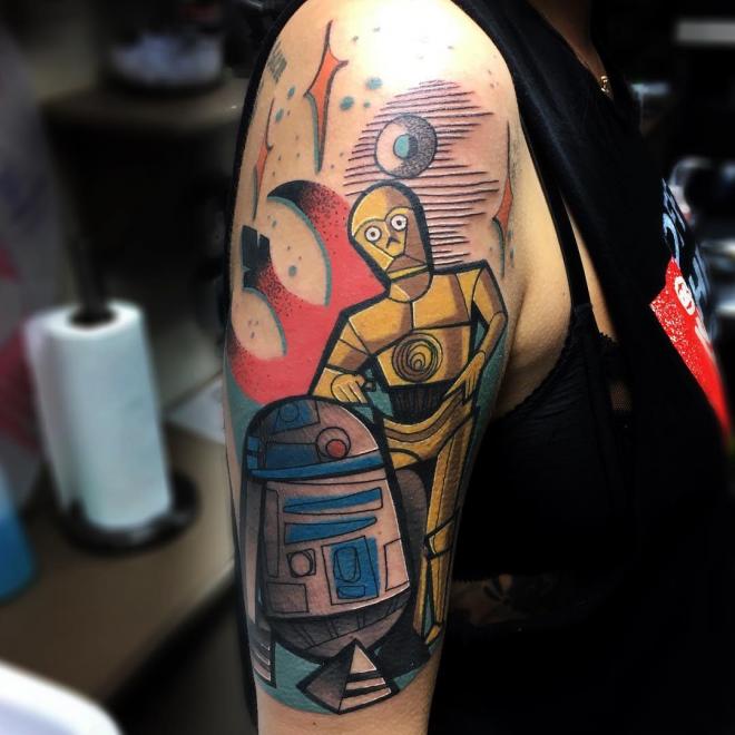 picasso cubism tattoo art