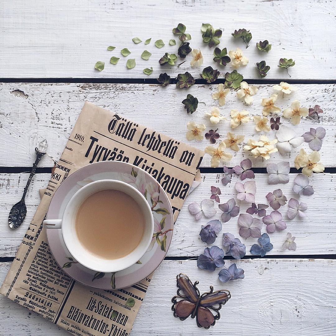 14 floral tea story by marina malinovaya