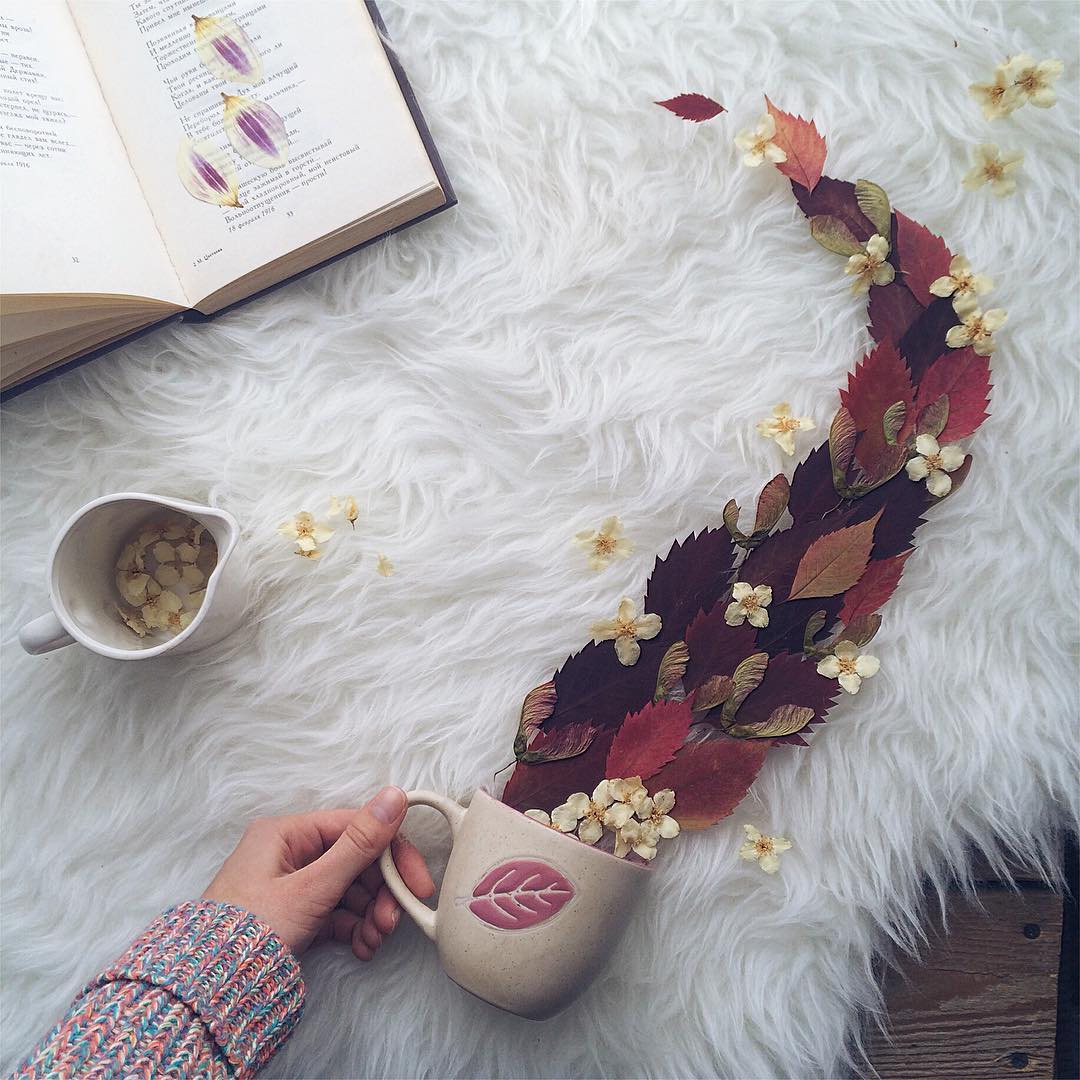 17 floral tea story by marina malinovaya