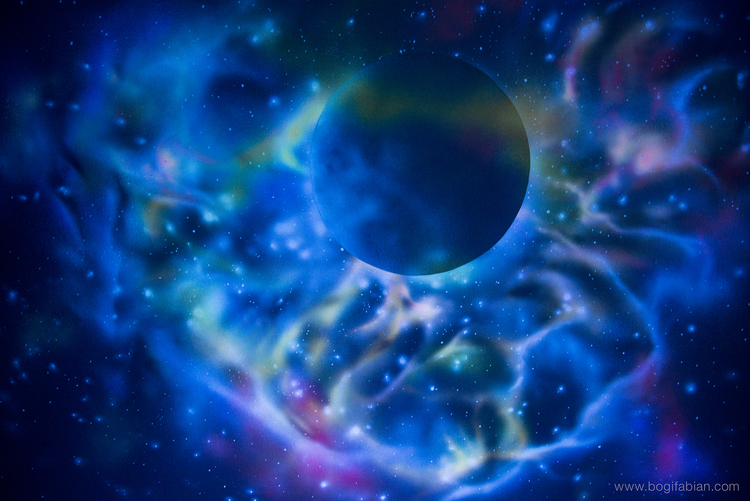 3 glow in dark artwork by bogi fabian