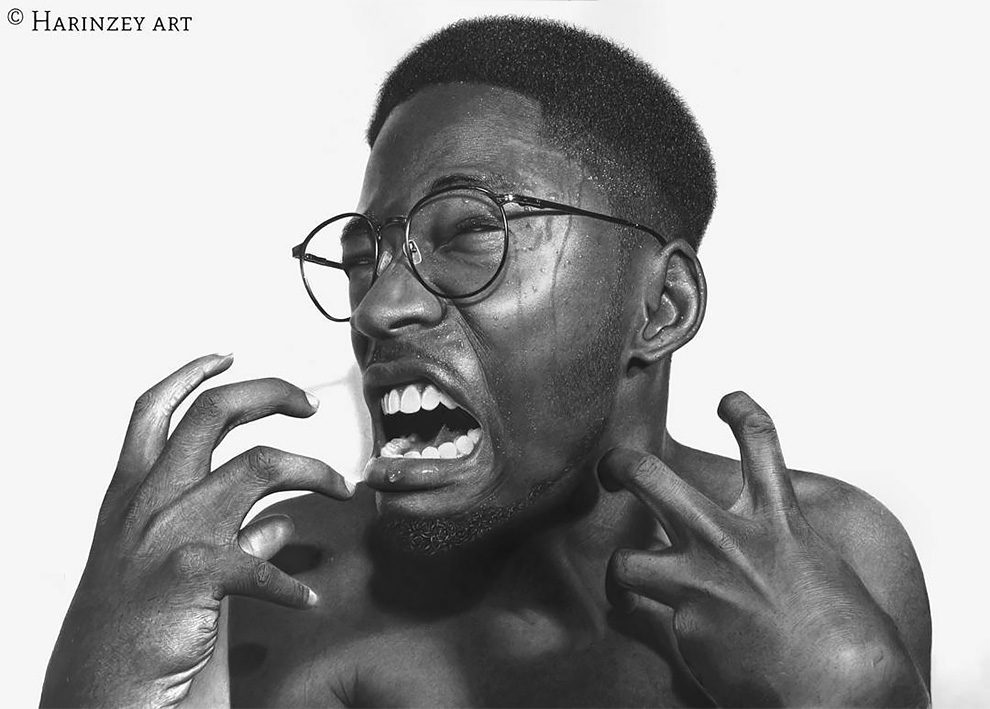 9 hyper realistic pencil drawing by arinze