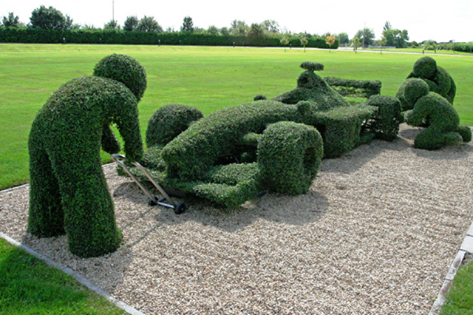 garden sculptures idea