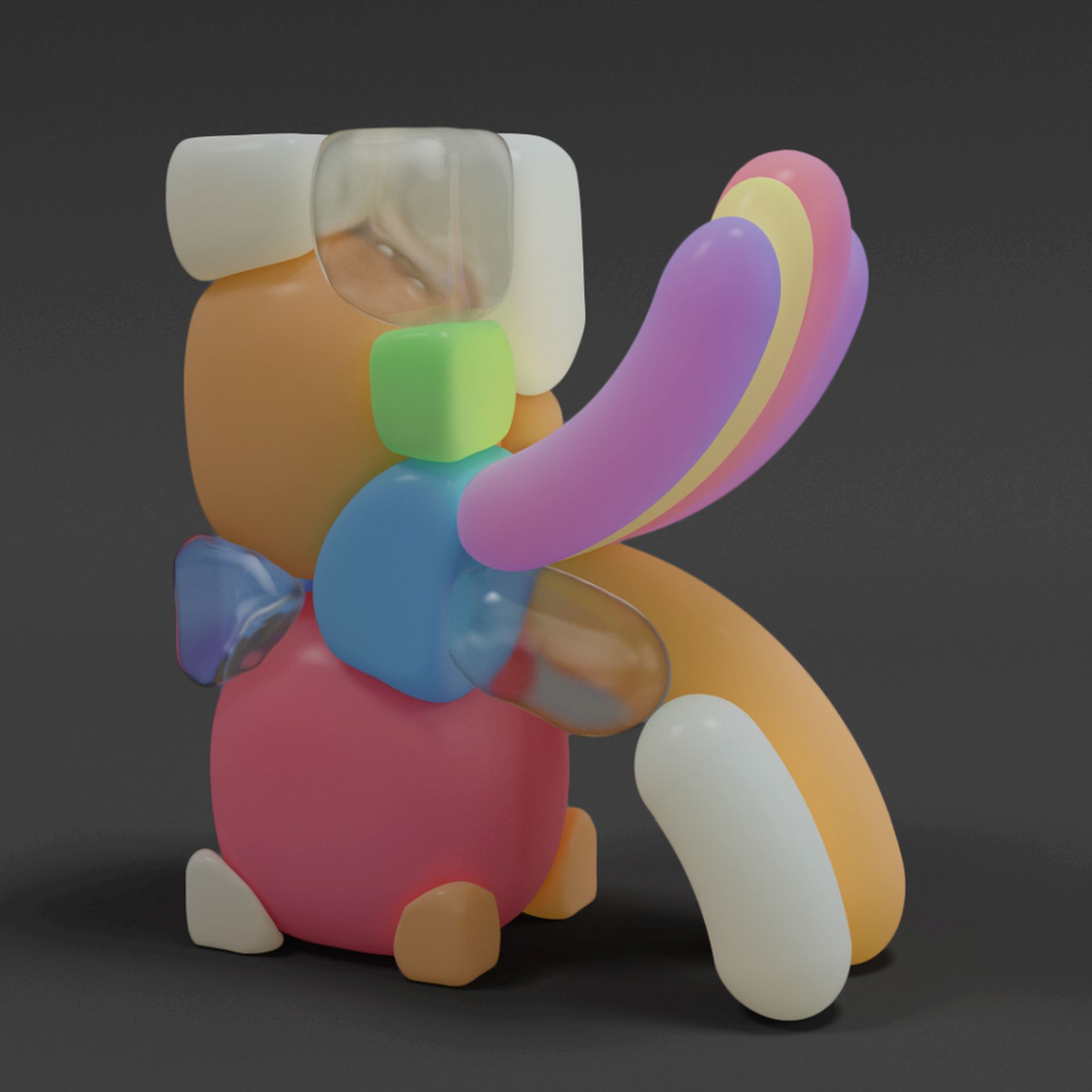 1 3d typography design by jose carlos