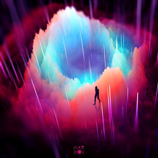 colorful digital painting