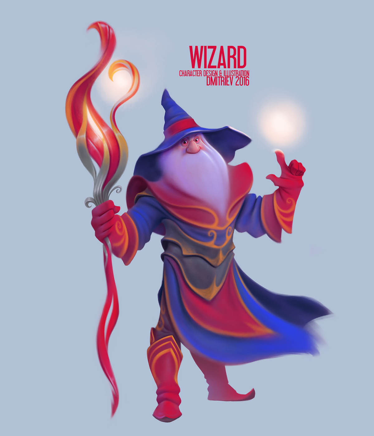 10 wizard character design by dmitry dmitriev