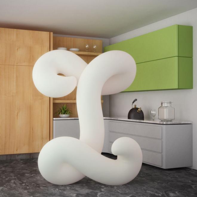 3d typography design
