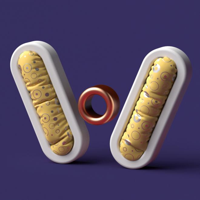 3d typography design