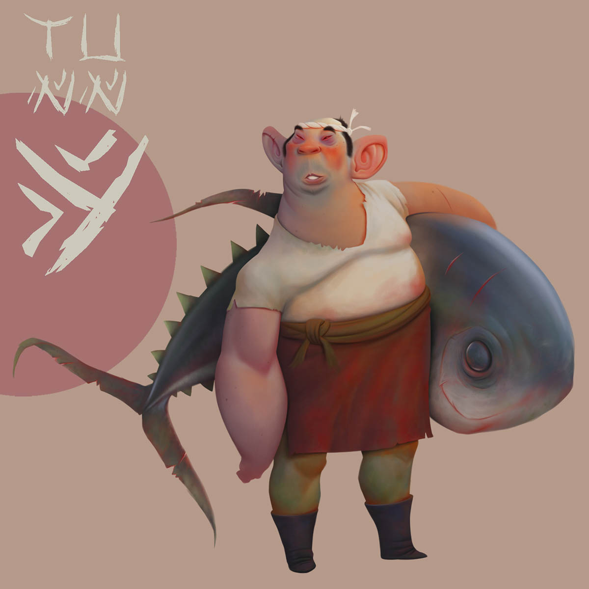 16 tuny character design by dmitry dmitriev