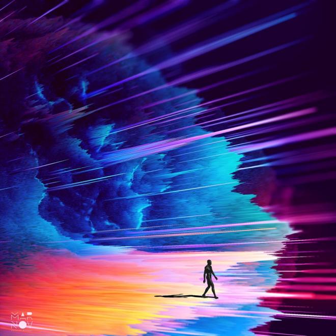 colorful digital painting