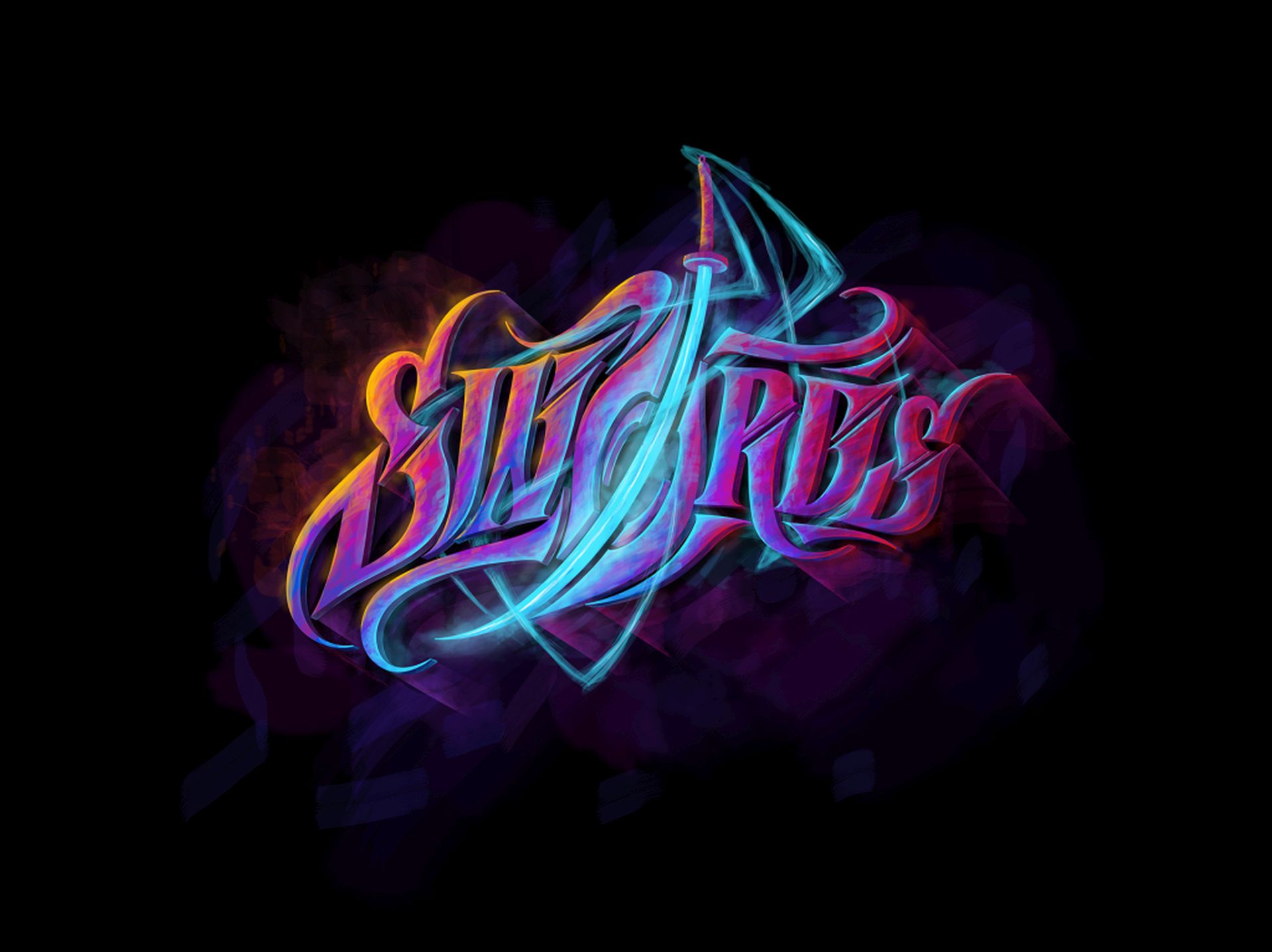 2 typography design by biksence