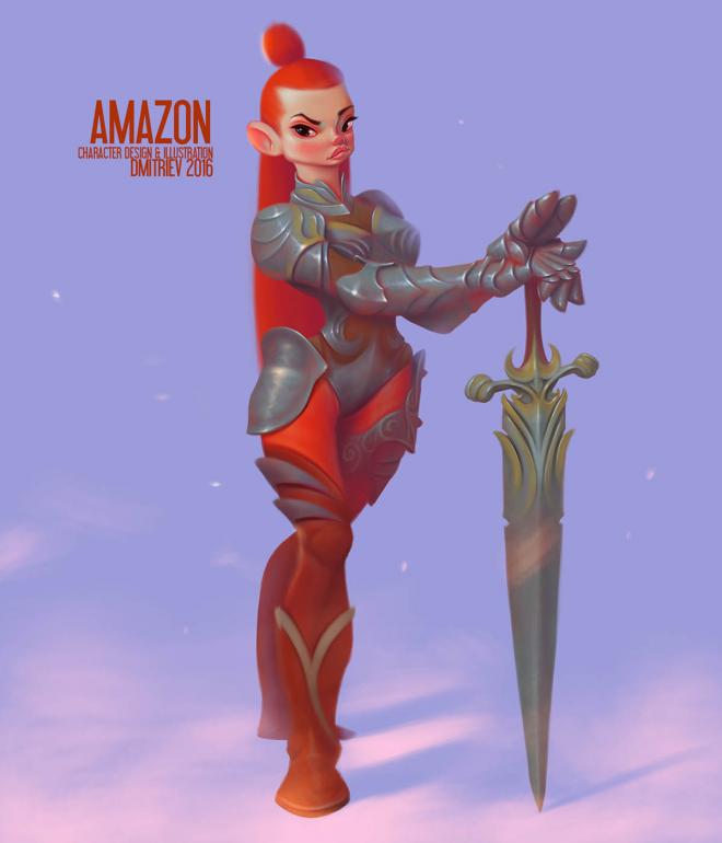 amazon character design