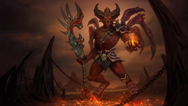 demonic pact anubis digital art work