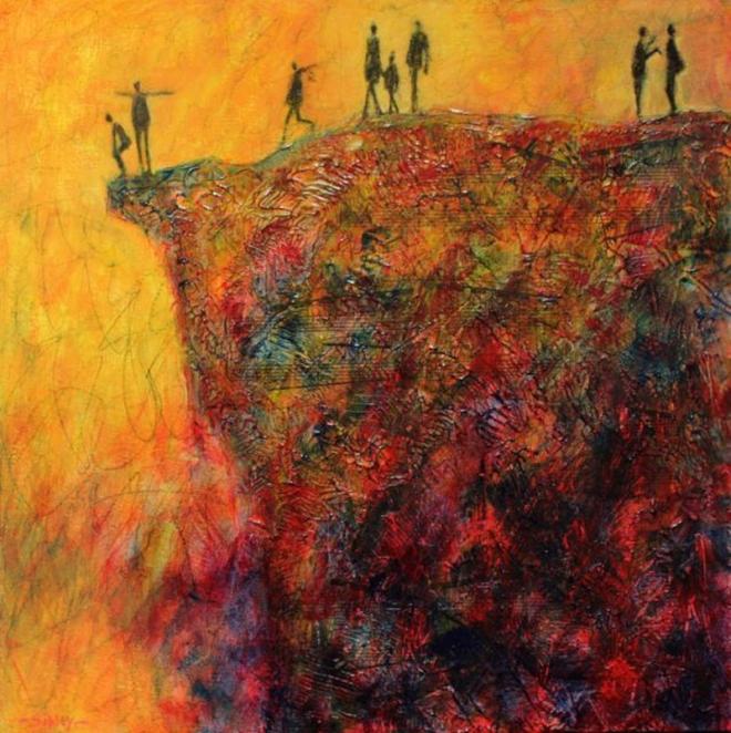 painting on the edge