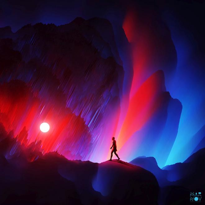 colorful digital painting