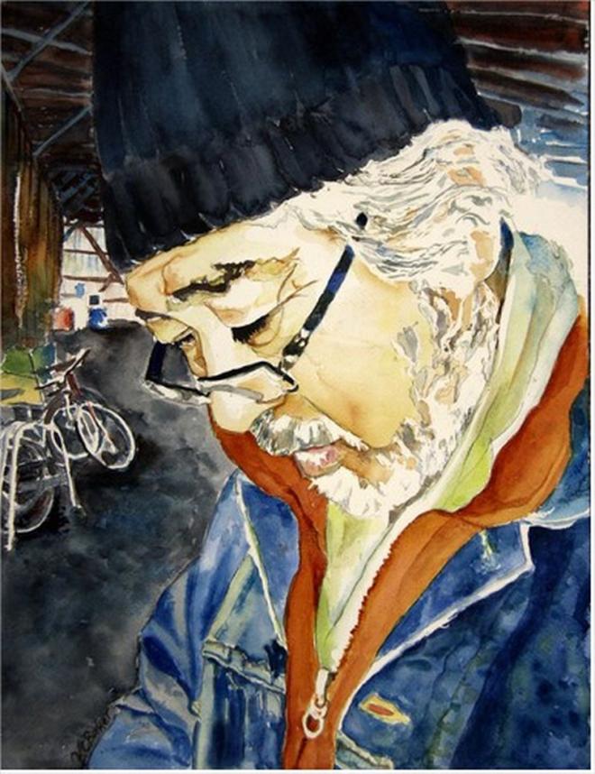 painting on the edge