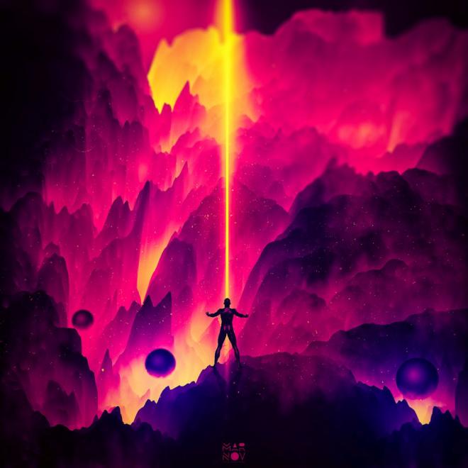colorful digital painting