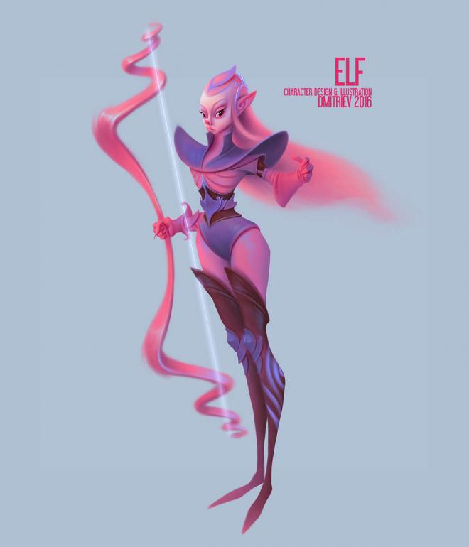 elf character design