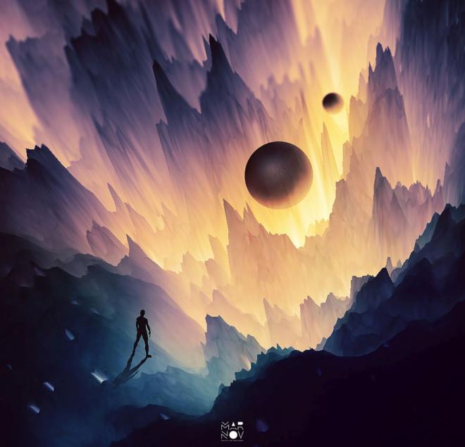 colorful digital painting