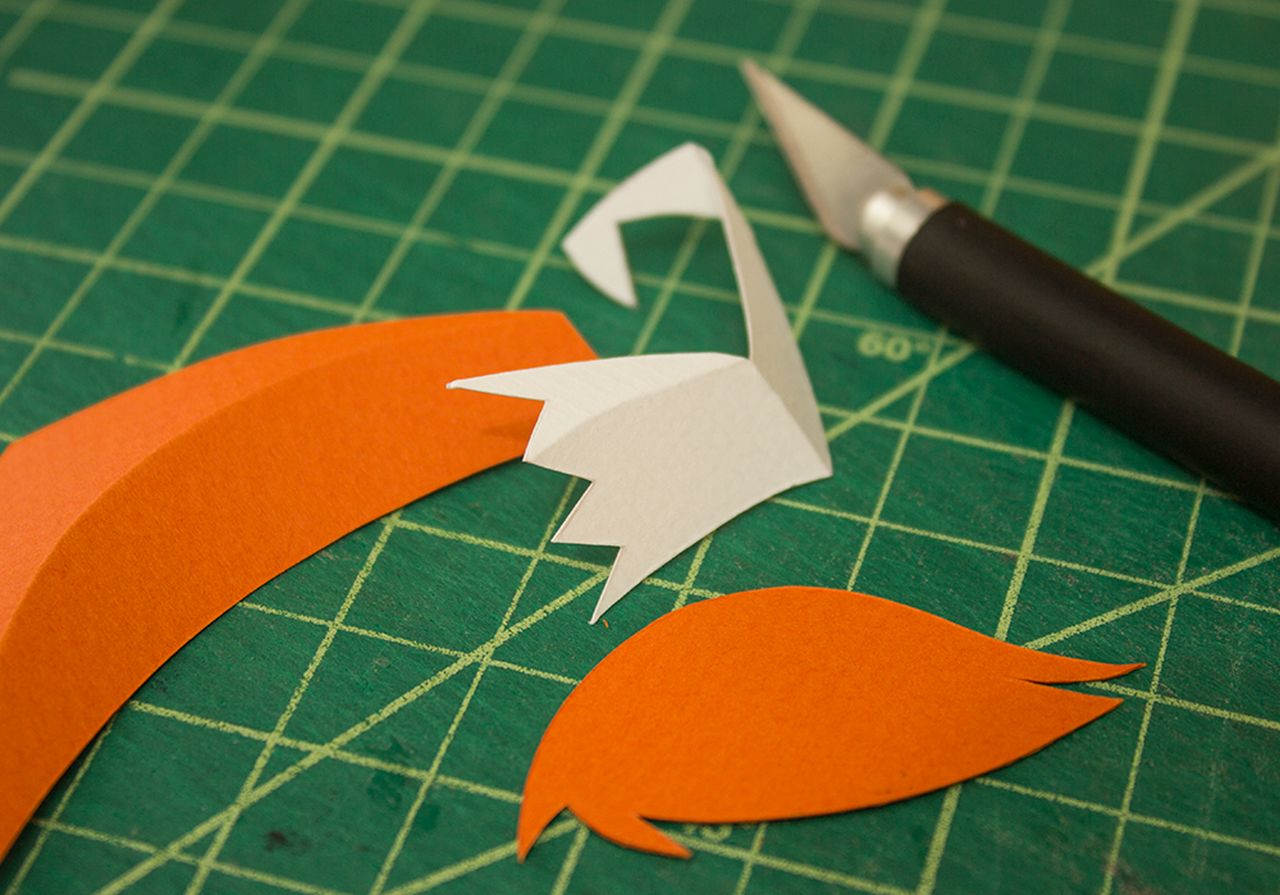 6 paper craft graphic design by rafa miqueleto