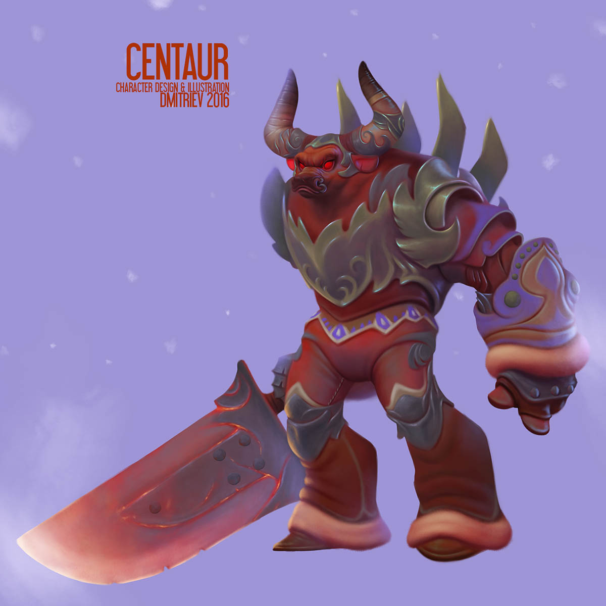 7 centaur character design by dmitry dmitriev